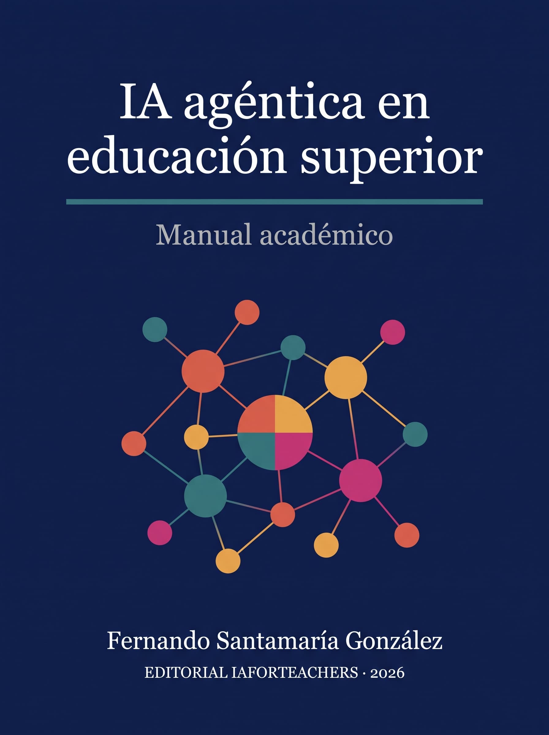 Portada de IA agéntica en educación superior