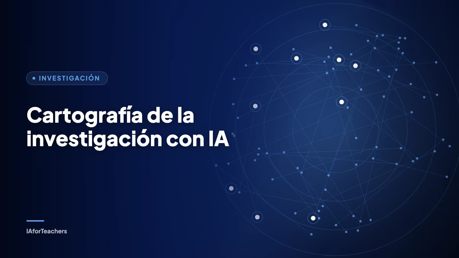 Portada: Cartografía de la investigación con IA