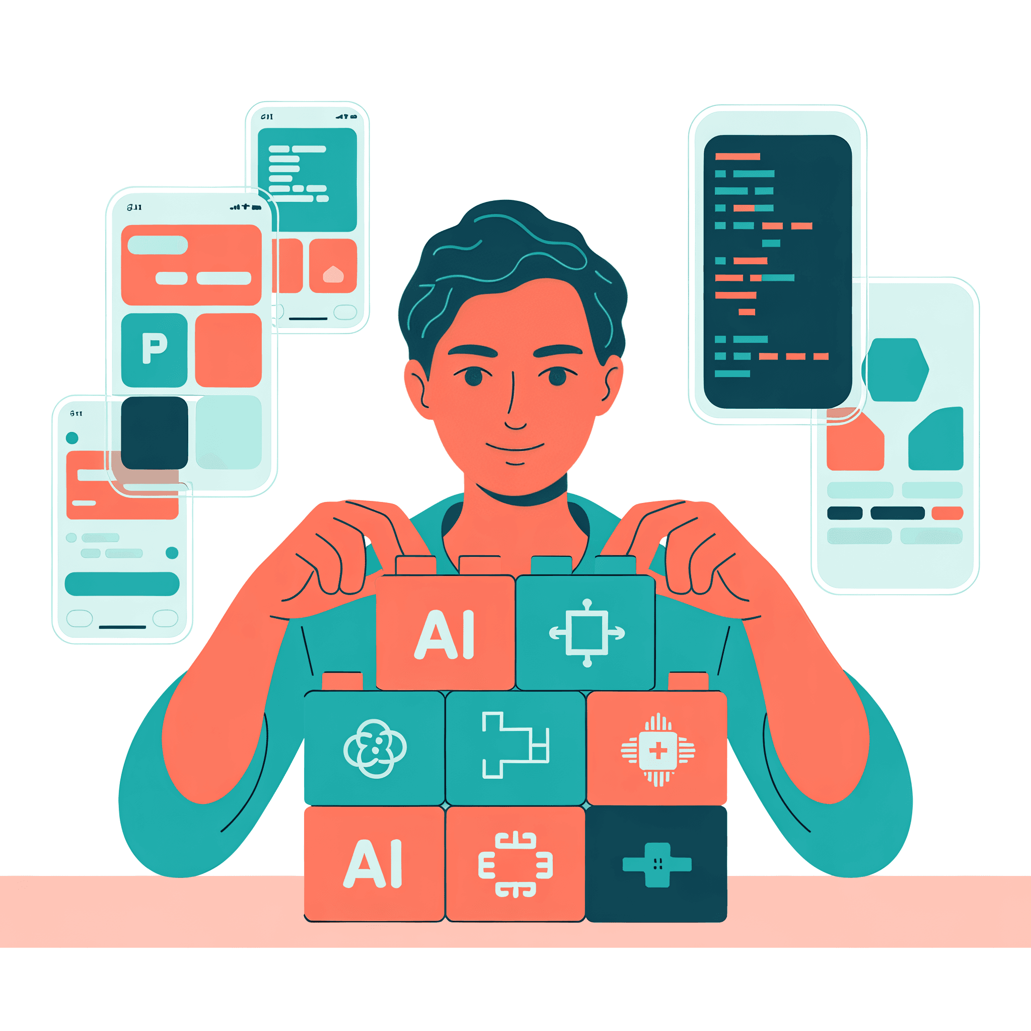 Portada: El docente como creador de aplicaciones educativas con IA