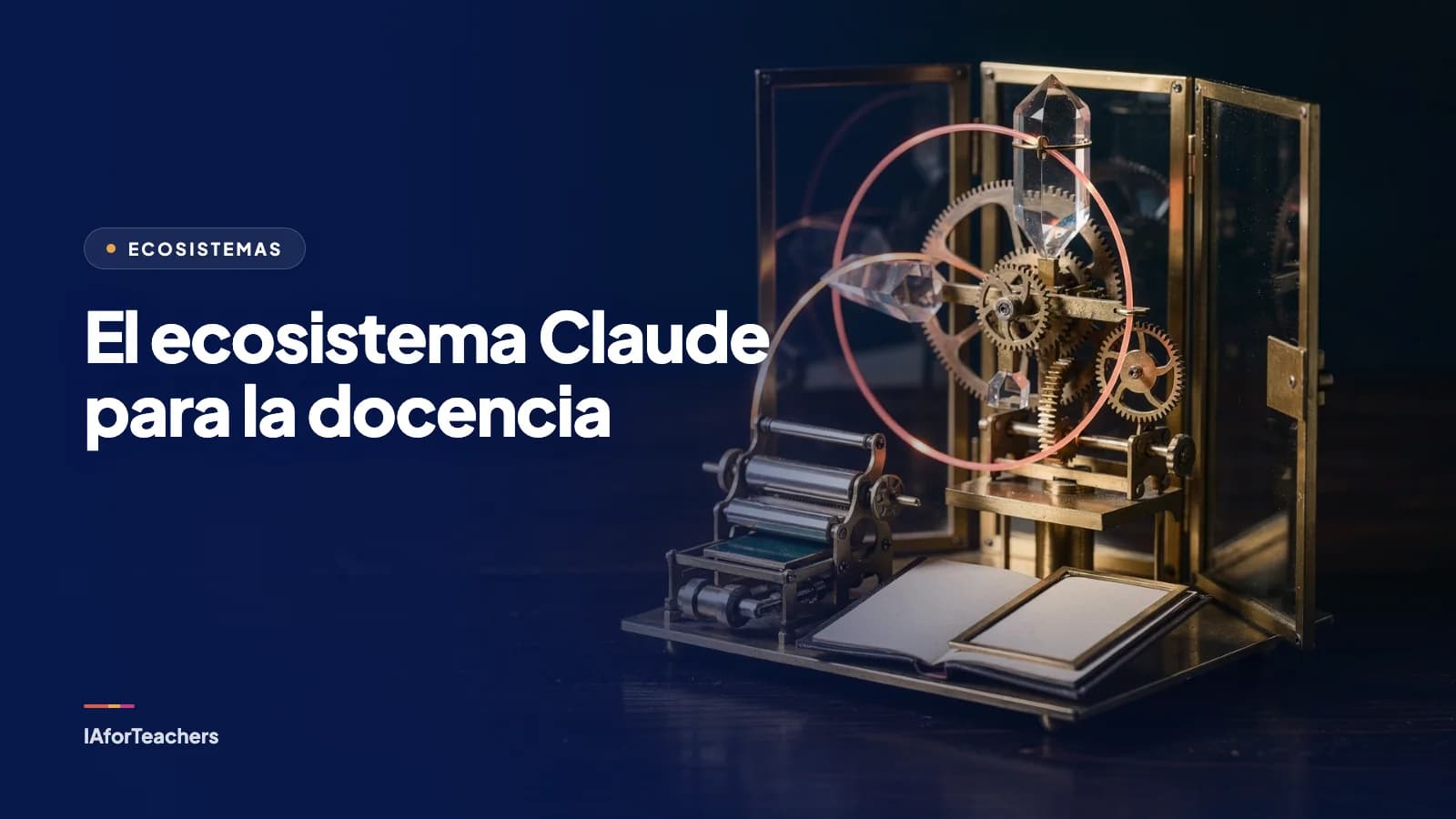 Portada del curso: El ecosistema Claude para la docencia